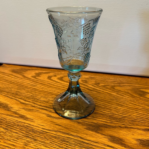 Tiara glass goblet, “Last Supper” design - Picture 2 of 2